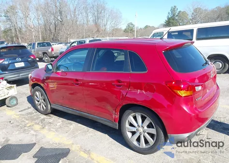 2014 Mitsubishi Outlander Sport Es z USA, uszkodzony, nr VIN 4A4AP3AU5EE001652